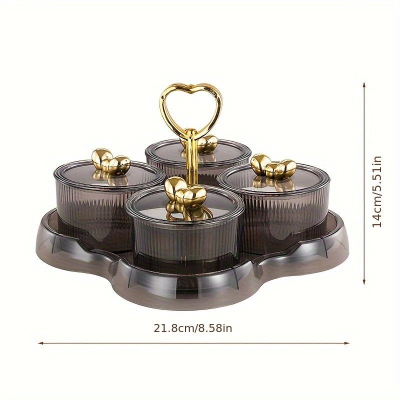 The Southern Atelier – Elegant Four - Piece Transparent Acrylic Bowl Set for Stylish Entertaining - The Southern AtelierSKU_1763119459258_340