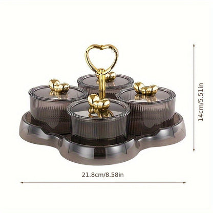 The Southern Atelier – Elegant Four - Piece Transparent Acrylic Bowl Set for Stylish Entertaining - The Southern AtelierSKU_1763119459258_340