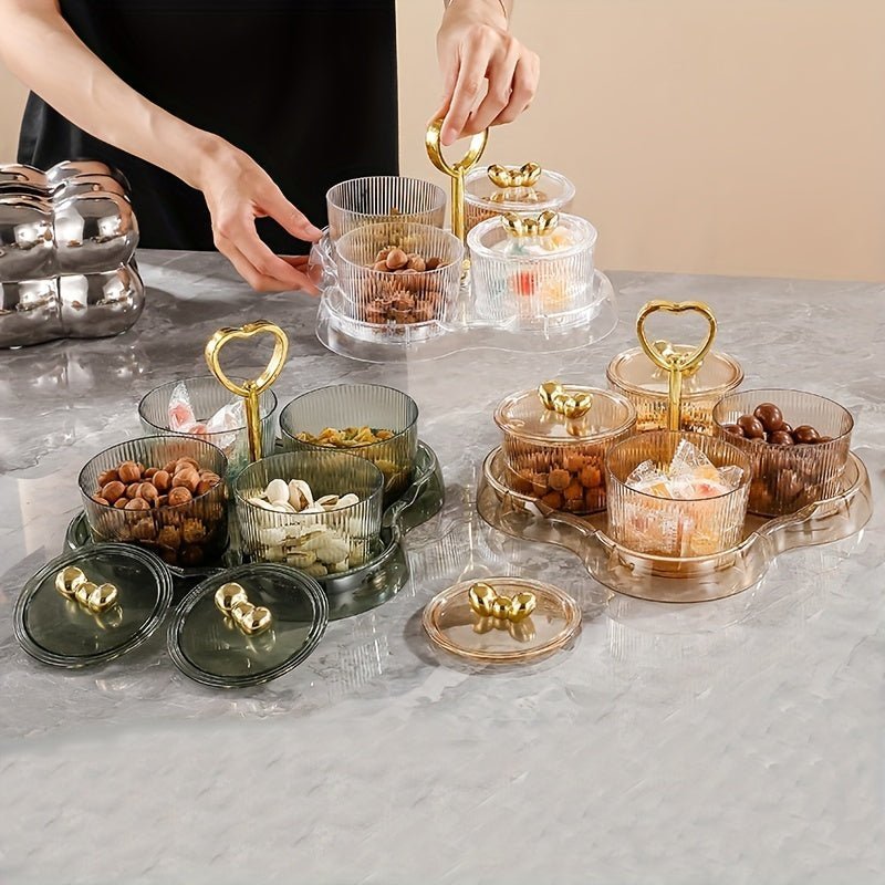 The Southern Atelier – Elegant Four - Piece Transparent Acrylic Bowl Set for Stylish Entertaining - The Southern AtelierSKU_1763119459258_340