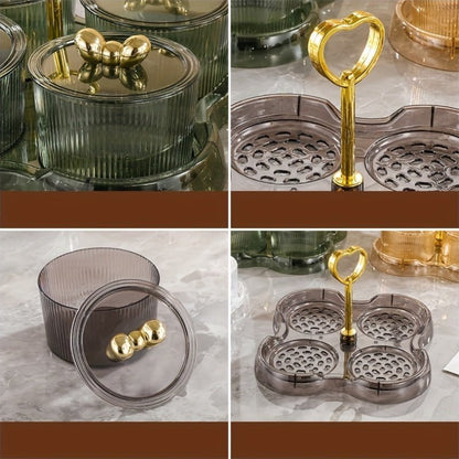 The Southern Atelier – Elegant Four - Piece Transparent Acrylic Bowl Set for Stylish Entertaining - The Southern AtelierSKU_1763119459258_340