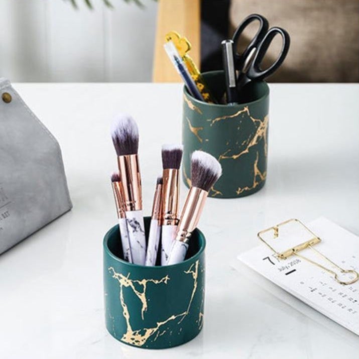 The Southern Atelier – Elegant Geometric Ceramic Planter with Stand for a Sophisticated Touch - The Southern AtelierSKU_1763119156487_307