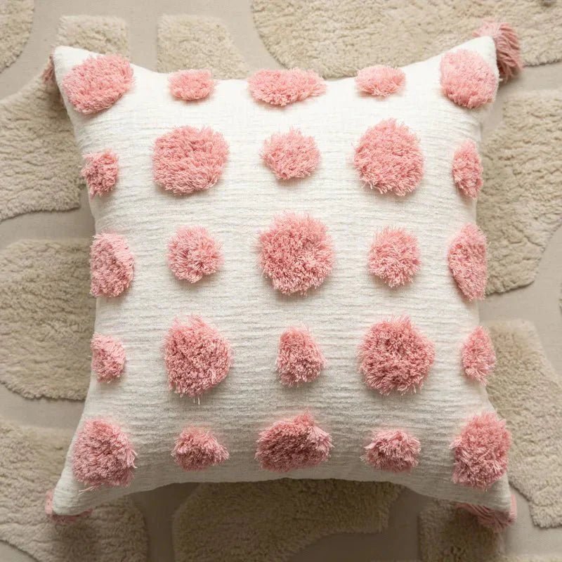 The Southern Atelier – Elegant Geometric Cushion Cover in Blush Pink for a Chic Living Space - The Southern AtelierSKU_1766400545154_358