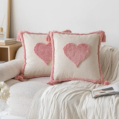 The Southern Atelier – Elegant Geometric Cushion Cover in Blush Pink for a Chic Living Space - The Southern AtelierSKU_1766400545154_984