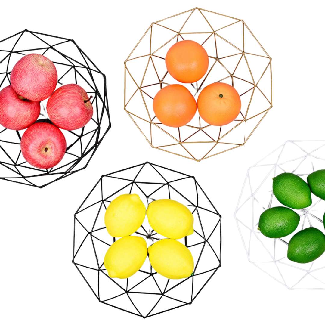 The Southern Atelier – Elegant Geometric Open Fruit Bowl for a Sophisticated Dining Aesthetics - The Southern AtelierSKU_1765807334721_804