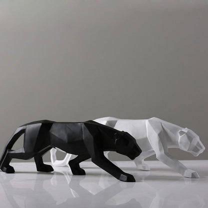 The Southern Atelier – Elegant Geometric Panther Sculpture for a Stunning Piece with Timeless Charm - The Southern AtelierSKU_1758918272546_973