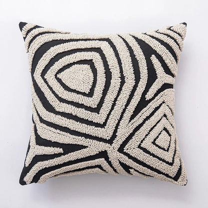 The Southern Atelier – Elegant Geometric Tufted Cushion Cover for Contemporary Living Spaces with Timeless Charm - The Southern AtelierSKU_1767876333176_657