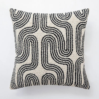 The Southern Atelier – Elegant Geometric Tufted Cushion Cover for Contemporary Living Spaces with Timeless Charm - The Southern AtelierSKU_1767876333176_718