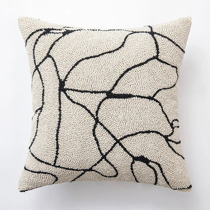 The Southern Atelier – Elegant Geometric Tufted Cushion Cover for Contemporary Living Spaces with Timeless Charm - The Southern AtelierSKU_1767876333176_933