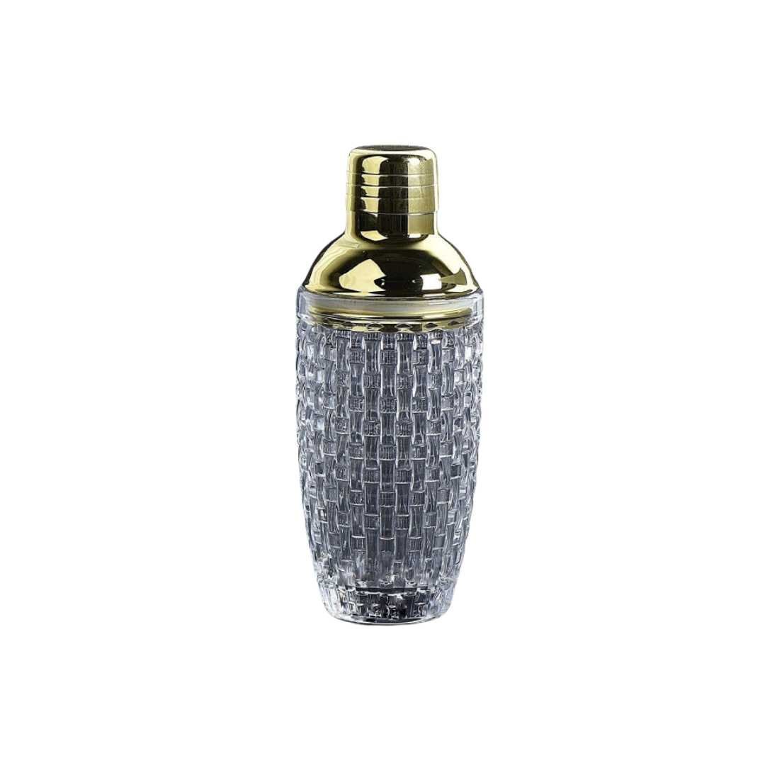 The Southern Atelier – Elegant Glass and Steel Cocktail Shaker for a Touch of Elegance - The Southern AtelierSKU_1764698752766_675