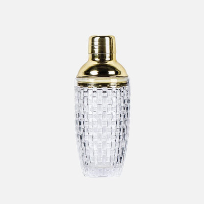 The Southern Atelier – Elegant Glass and Steel Cocktail Shaker for a Touch of Elegance - The Southern AtelierSKU_1764698752766_675