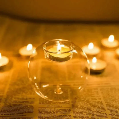 The Southern Atelier – Elegant Glass Candle Holder for Timeless Spaces - The Southern AtelierSKU_1775909195929_528