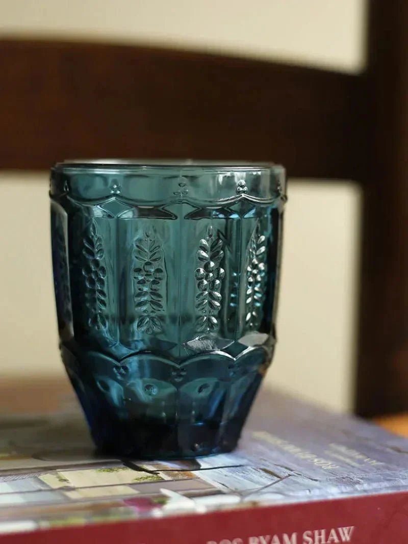 The Southern Atelier – Elegant Glass Carafe and Tumblers Set in Embossed Finish for a Serene Ambiance - The Southern AtelierSKU_1763118991113_947