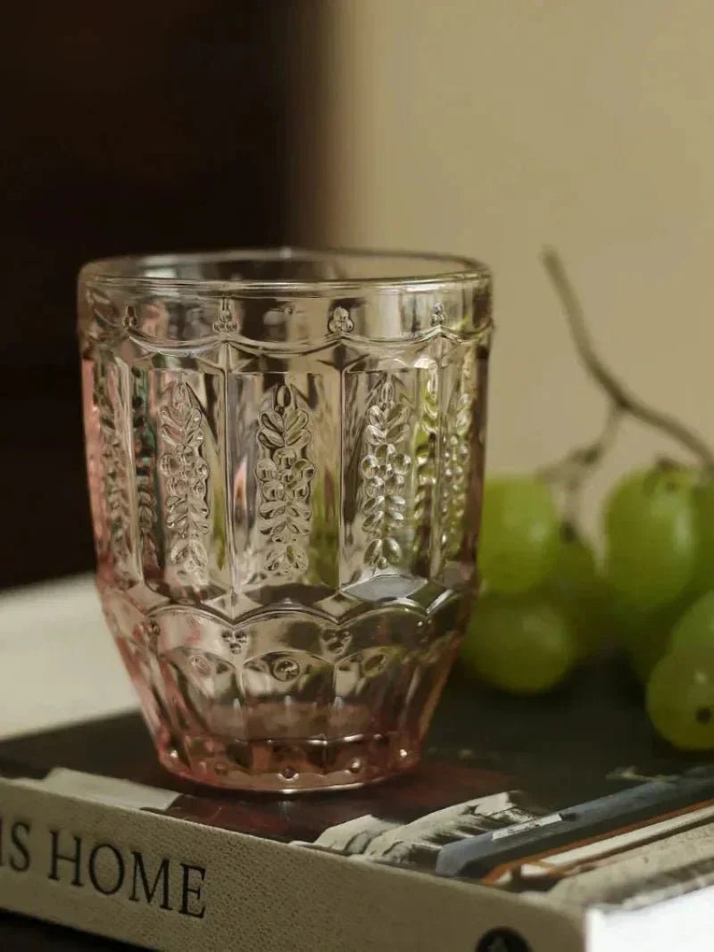 The Southern Atelier – Elegant Glass Carafe and Tumblers Set in Embossed Finish for a Serene Ambiance - The Southern AtelierSKU_1763118991113_947