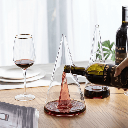 The Southern Atelier – Elegant Glass Cone Wine Decanter for a Serene Ambiance - The Southern AtelierSKU_1763118987236_897