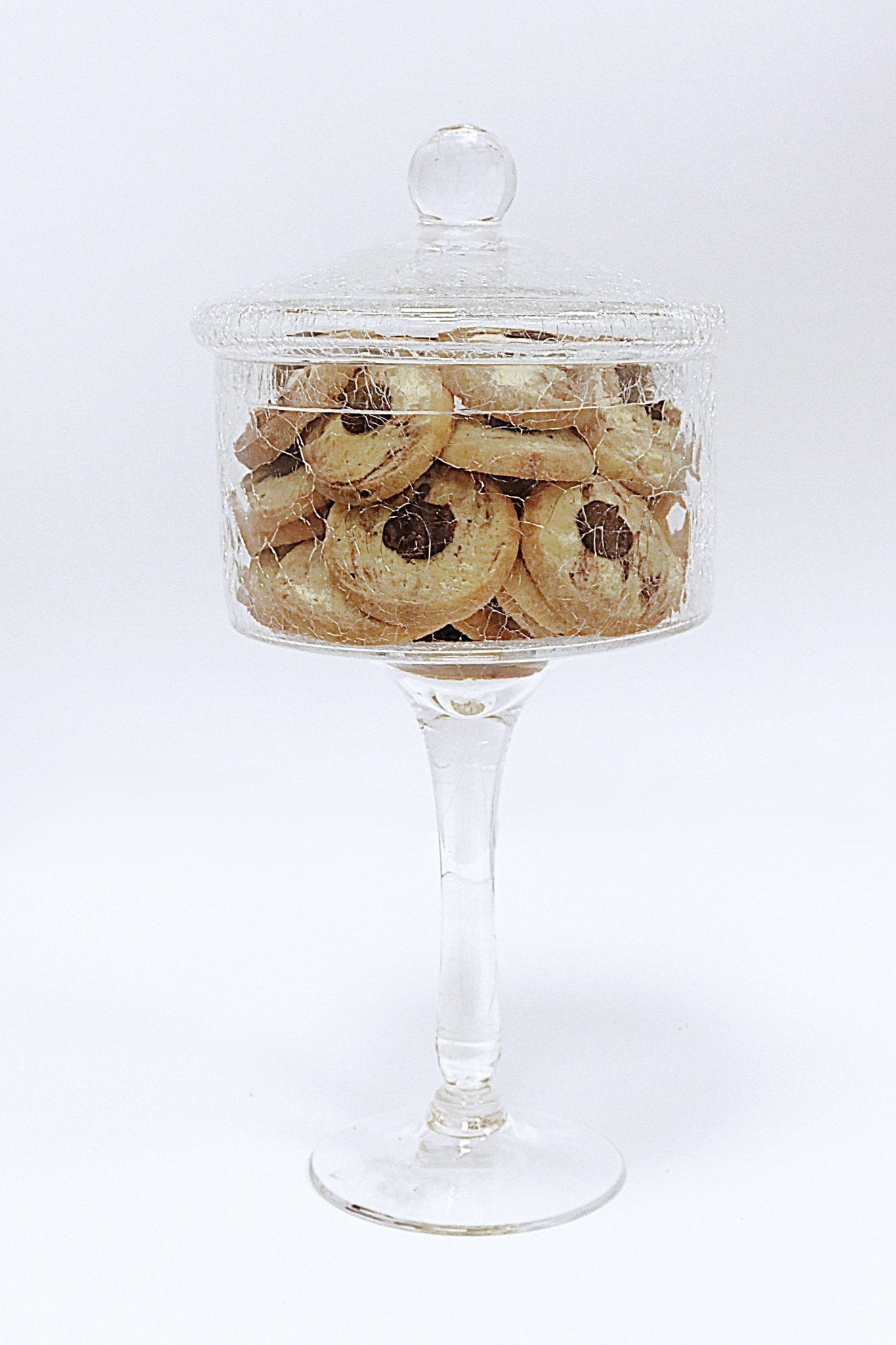 The Southern Atelier – Elegant Glass Cookie Jar with Sculptural Lid for Timeless Spaces - The Southern AtelierSKU_1775909329697_673
