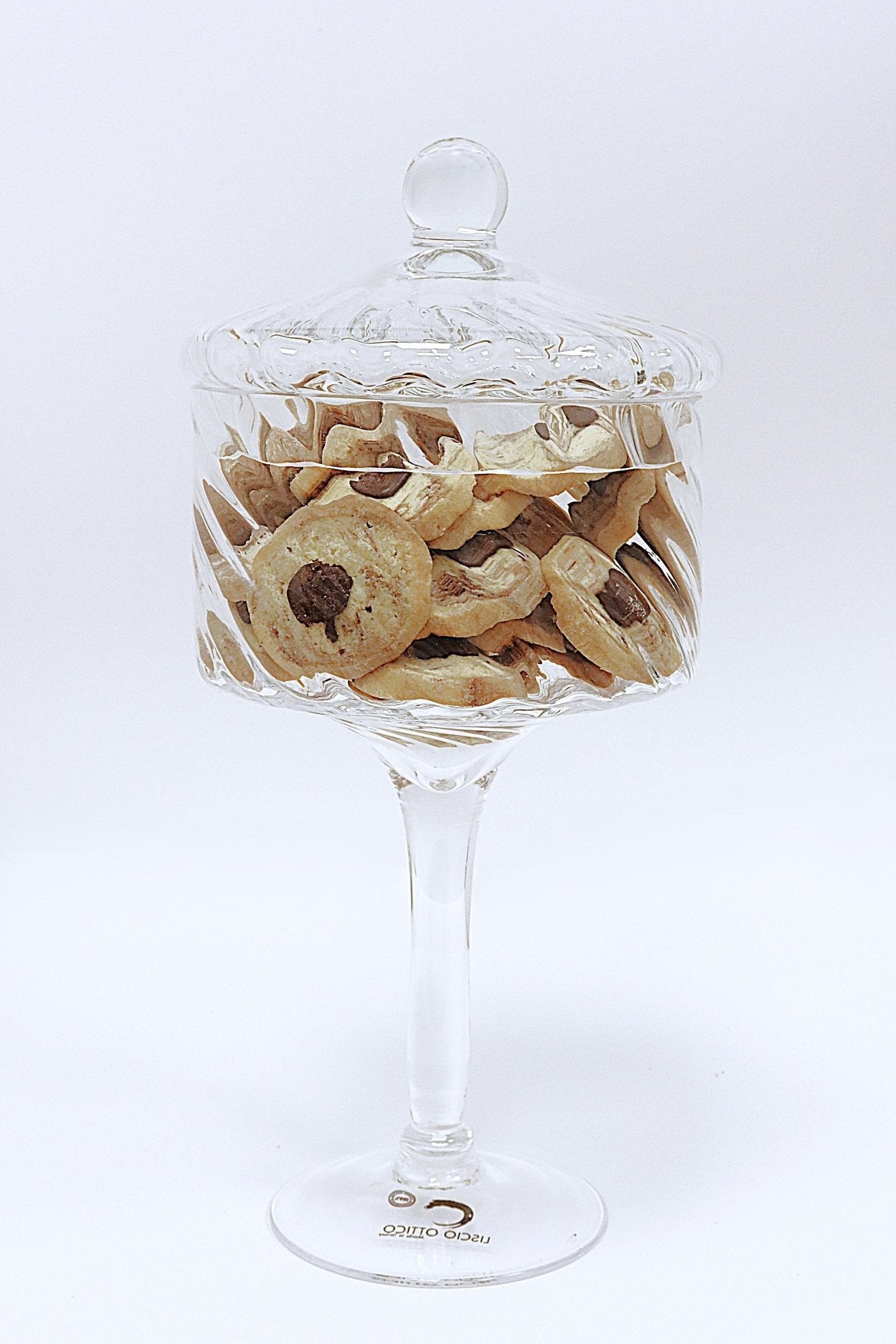 The Southern Atelier – Elegant Glass Cookie Jar with Sculptural Lid for Timeless Spaces - The Southern AtelierSKU_1775909329697_732