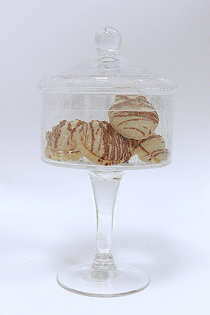 The Southern Atelier – Elegant Glass Cookie Jar with Sculptural Lid for Timeless Spaces - The Southern AtelierSKU_1775909329697_87