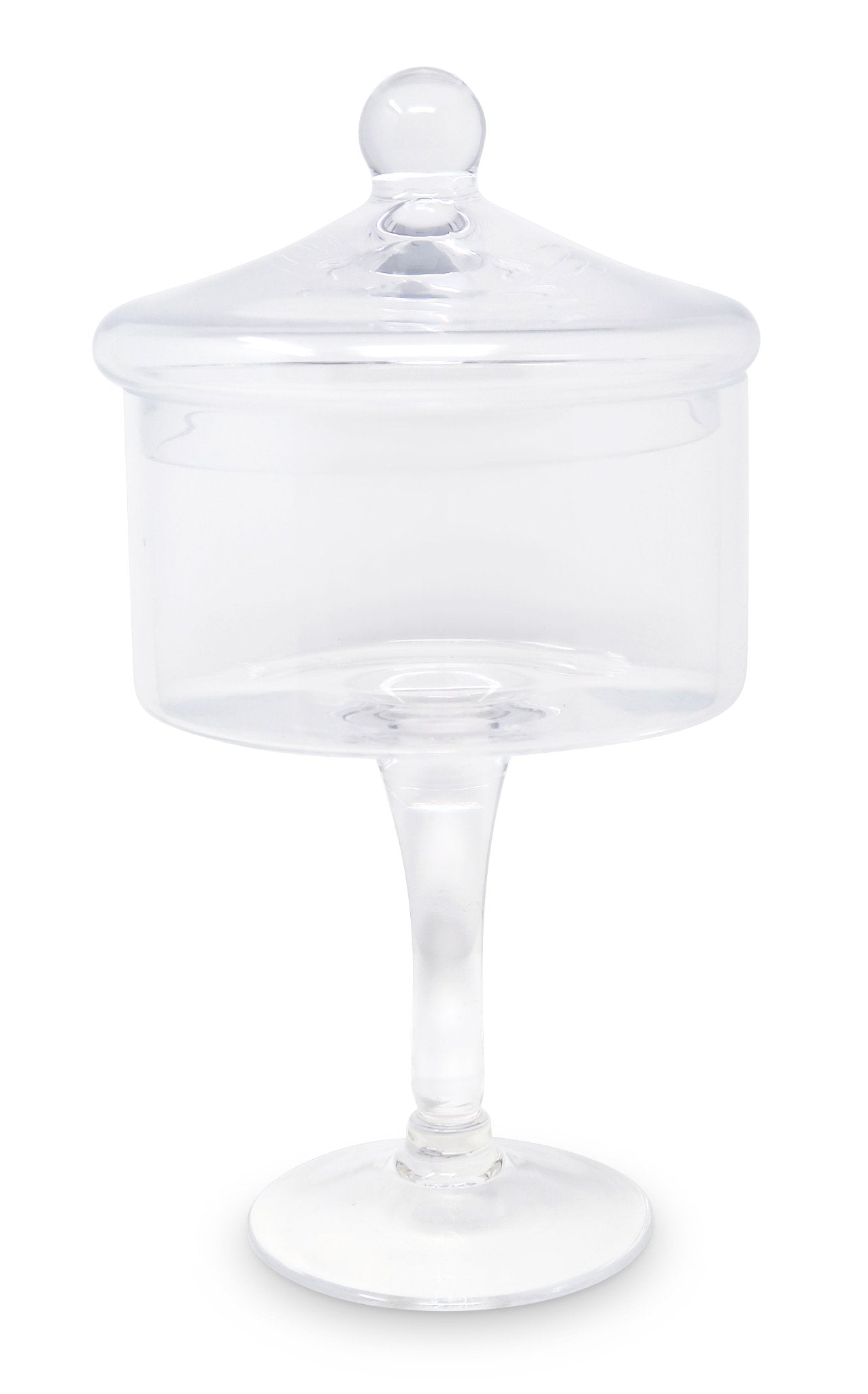 The Southern Atelier – Elegant Glass Cookie Jar with Sculptural Lid for Timeless Spaces - The Southern AtelierSKU_1775909329697_87