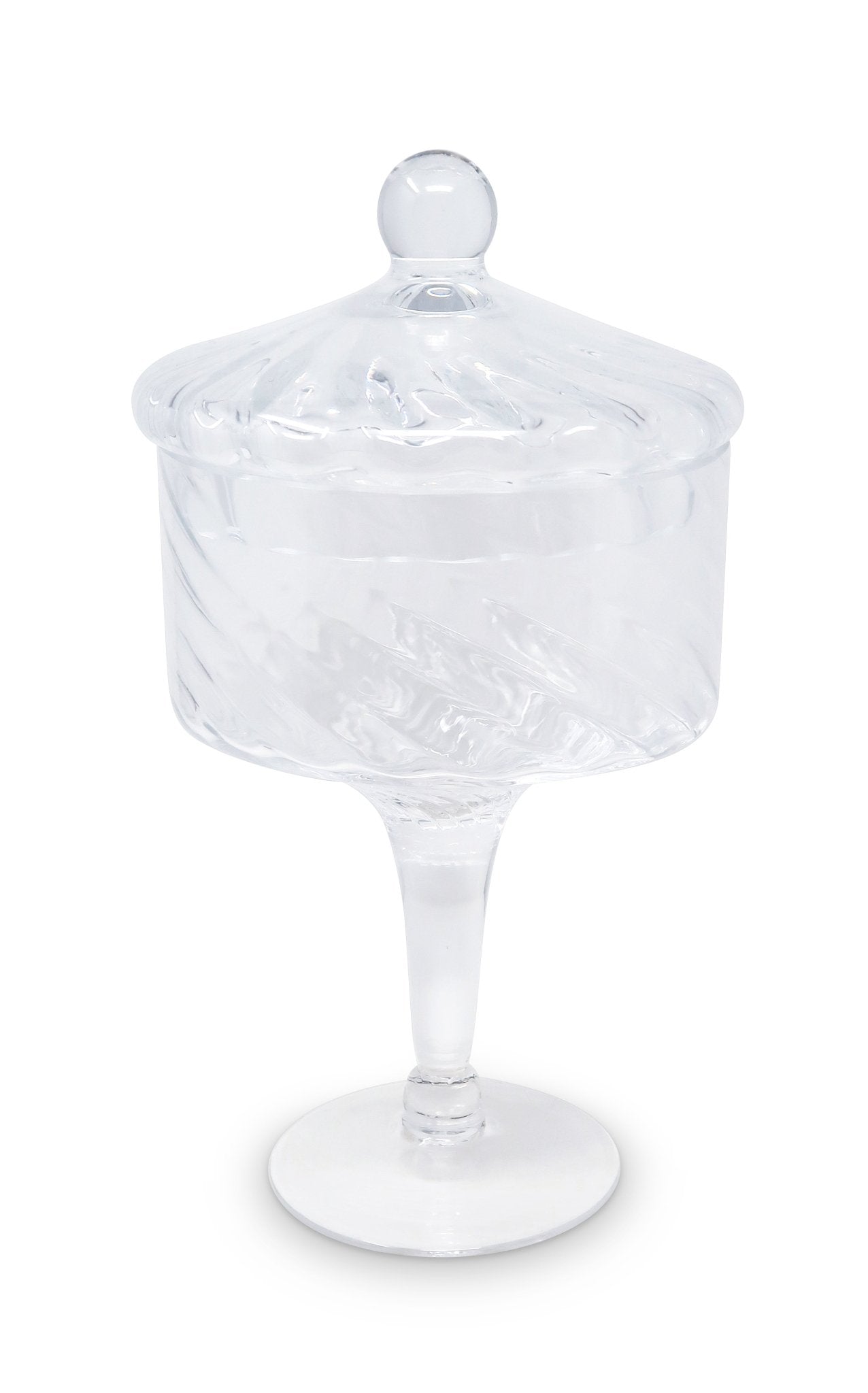 The Southern Atelier – Elegant Glass Cookie Jar with Sculptural Lid for Timeless Spaces - The Southern AtelierSKU_1775909329697_87
