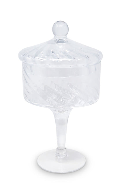 The Southern Atelier – Elegant Glass Cookie Jar with Sculptural Lid for Timeless Spaces - The Southern AtelierSKU_1775909329697_87