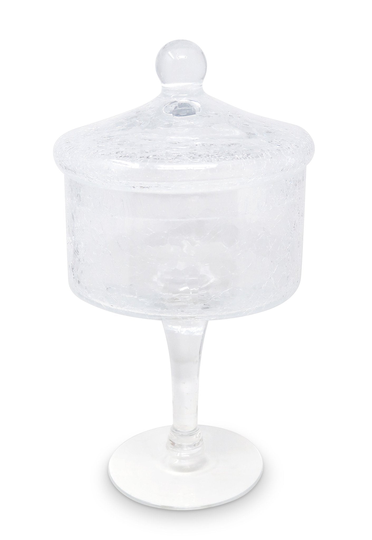 The Southern Atelier – Elegant Glass Cookie Jar with Sculptural Lid for Timeless Spaces - The Southern AtelierSKU_1775909329697_87