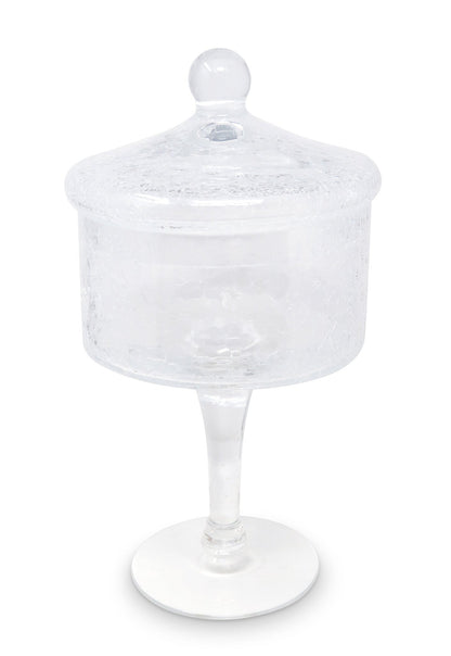 The Southern Atelier – Elegant Glass Cookie Jar with Sculptural Lid for Timeless Spaces - The Southern AtelierSKU_1775909329697_87