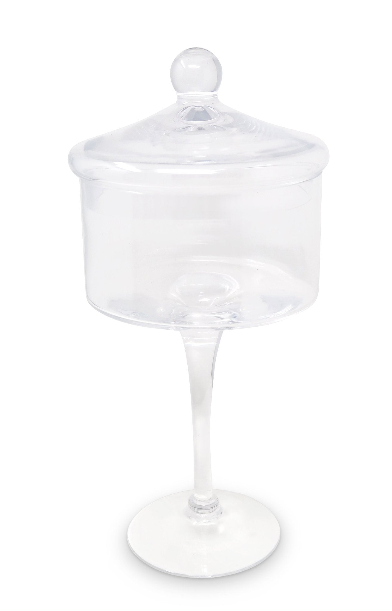 The Southern Atelier – Elegant Glass Cookie Jar with Sculptural Lid for Timeless Spaces - The Southern AtelierSKU_1775909329697_87