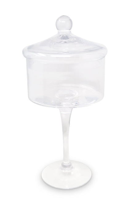 The Southern Atelier – Elegant Glass Cookie Jar with Sculptural Lid for Timeless Spaces - The Southern AtelierSKU_1775909329697_87