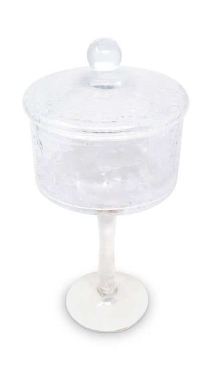 The Southern Atelier – Elegant Glass Cookie Jar with Sculptural Lid for Timeless Spaces - The Southern AtelierSKU_1775909329697_87