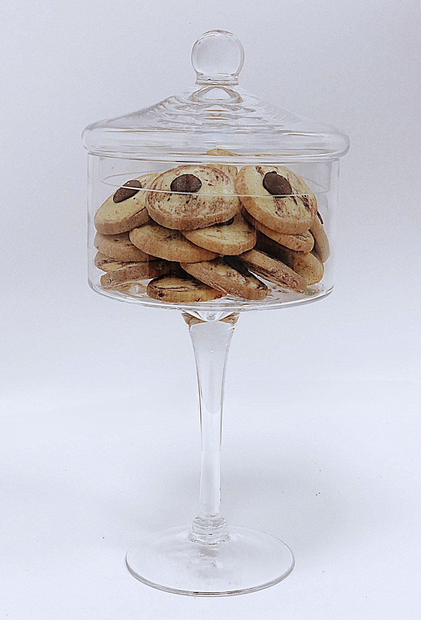 The Southern Atelier – Elegant Glass Cookie Jar with Sculptural Lid for Timeless Spaces - The Southern AtelierSKU_1775909329697_908