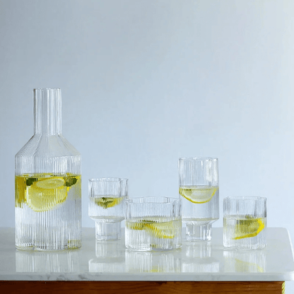 The Southern Atelier – Elegant Glass Floral Mug and Carafe for a Touch of Luxury - The Southern AtelierSKU_1763119330126_922