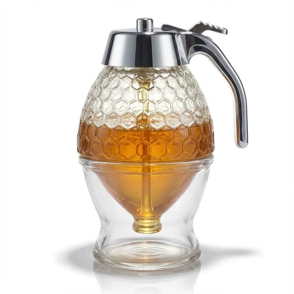 The Southern Atelier – Elegant Glass Honey Dispenser for Modern Interiors - The Southern AtelierSKU_1775909282889_856