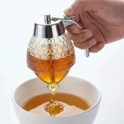 The Southern Atelier – Elegant Glass Honey Dispenser for Modern Interiors - The Southern AtelierSKU_1775909282889_856