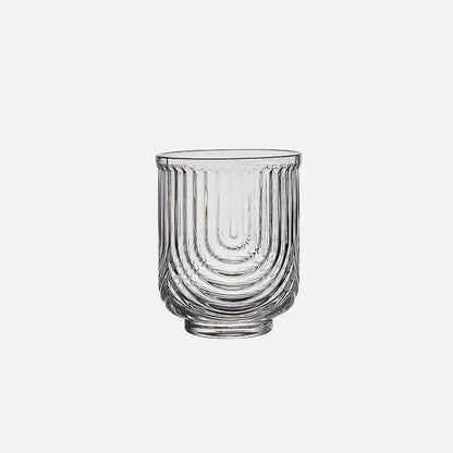 The Southern Atelier – Elegant Glass Mugs with Sunlight Groove for a Serene Ambiance - The Southern AtelierSKU_1763119151271_958