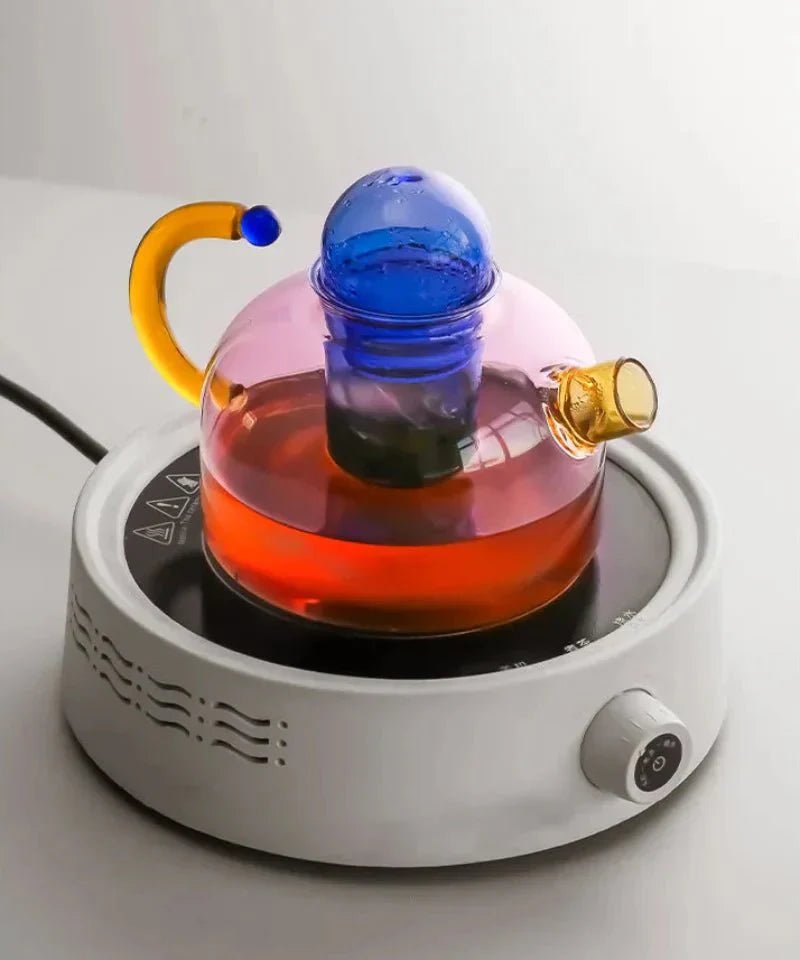 The Southern Atelier – Elegant Glass Teapot and Cup Ensemble for a Sophisticated Tea Experience - The Southern AtelierSKU_1763119149506_664