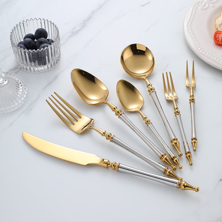 The Southern Atelier – Elegant Gold Cutlery Set for Sophisticated Dining Experiences - The Southern AtelierSKU_1763119240741_626