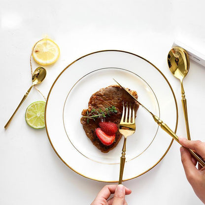 The Southern Atelier – Elegant Golden Cutlery Set - The Southern AtelierSKU_1762349687081_418