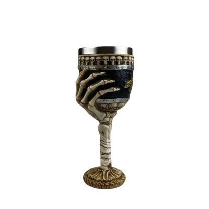 The Southern Atelier – Elegant Gothic Skeleton Goblet for a Dramatic Table Setting - The Southern AtelierSKU_1765807187077_364