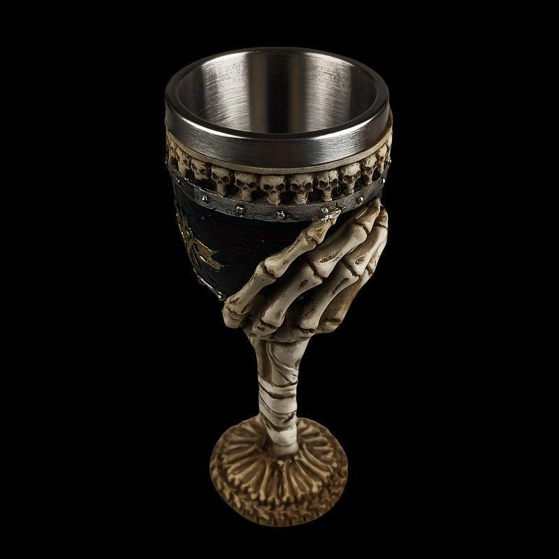 The Southern Atelier – Elegant Gothic Skeleton Goblet for a Dramatic Table Setting - The Southern AtelierSKU_1765807187077_364