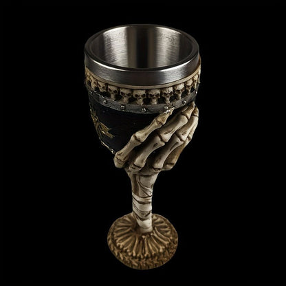 The Southern Atelier – Elegant Gothic Skeleton Goblet for a Dramatic Table Setting - The Southern AtelierSKU_1765807187077_364