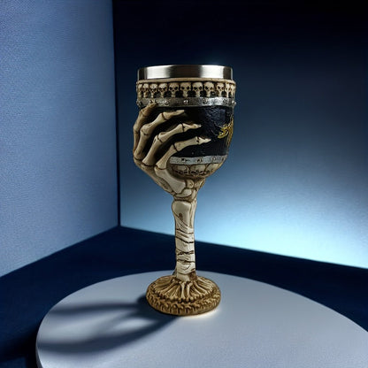 The Southern Atelier – Elegant Gothic Skeleton Goblet for a Dramatic Table Setting - The Southern AtelierSKU_1765807187077_364