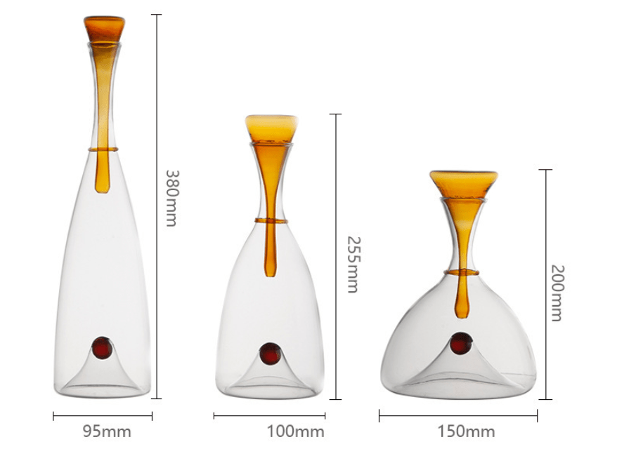 The Southern Atelier – Elegant Hand - Blown Carafe - The Southern AtelierSKU_1762349720746_316