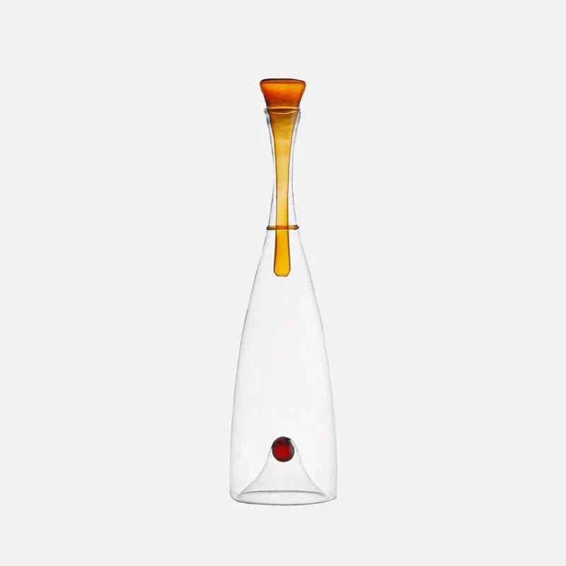 The Southern Atelier – Elegant Hand - blown Glass Carafe with Decorative Stopper for a for Sophisticated Wine Serving - The Southern AtelierSKU_1762849838965_321
