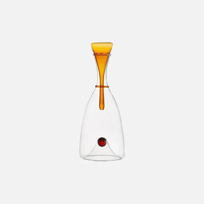 The Southern Atelier – Elegant Hand - blown Glass Carafe with Decorative Stopper for a for Sophisticated Wine Serving - The Southern AtelierSKU_1762849838965_368