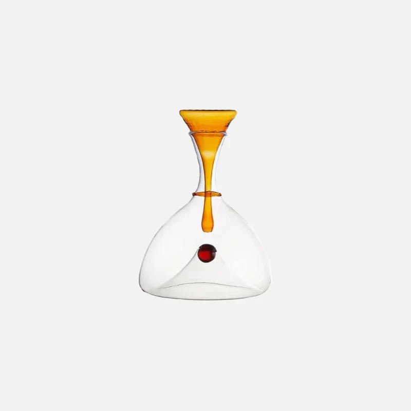 The Southern Atelier – Elegant Hand - blown Glass Carafe with Decorative Stopper for a for Sophisticated Wine Serving - The Southern AtelierSKU_1762849838965_576