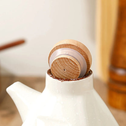 The Southern Atelier – Elegant Hand - Painted Ceramic Oil and Sauce Dispenser for Stylish Kitchen - The Southern AtelierSKU_1774883125858_181
