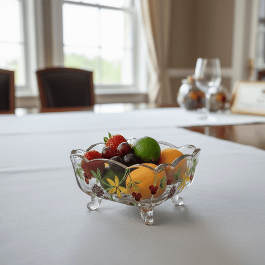 The Southern Atelier – Elegant Handcrafted Glass Fruit Bowl for a Sophisticated Display - The Southern AtelierSKU_1763119099665_681