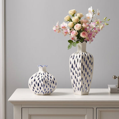The Southern Atelier – Elegant Hollow Ceramic Vases for a Serene Ambiance - The Southern AtelierSKU_1774883072178_113