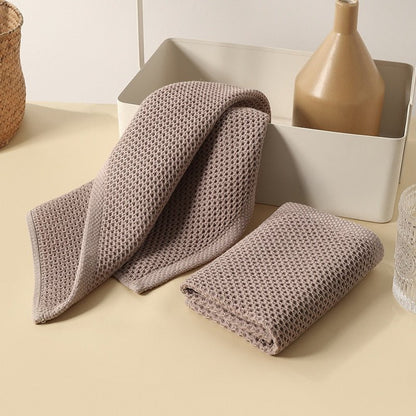 The Southern Atelier – Elegant Honeycomb Cotton Tea Towels Set for Effortless Kitchen Cleaning - The Southern AtelierSKU_1758918557102_888