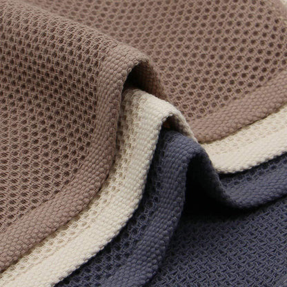 The Southern Atelier – Elegant Honeycomb Cotton Tea Towels Set for Effortless Kitchen Cleaning - The Southern AtelierSKU_1758918557102_888